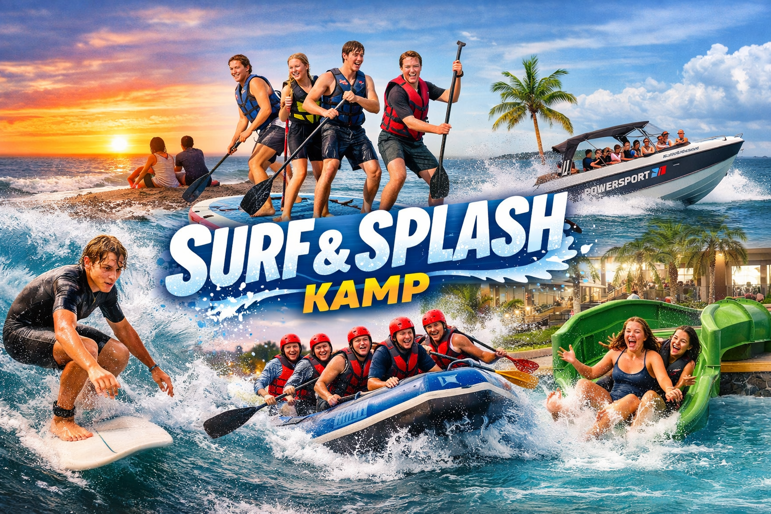Surf & Splash kamp
